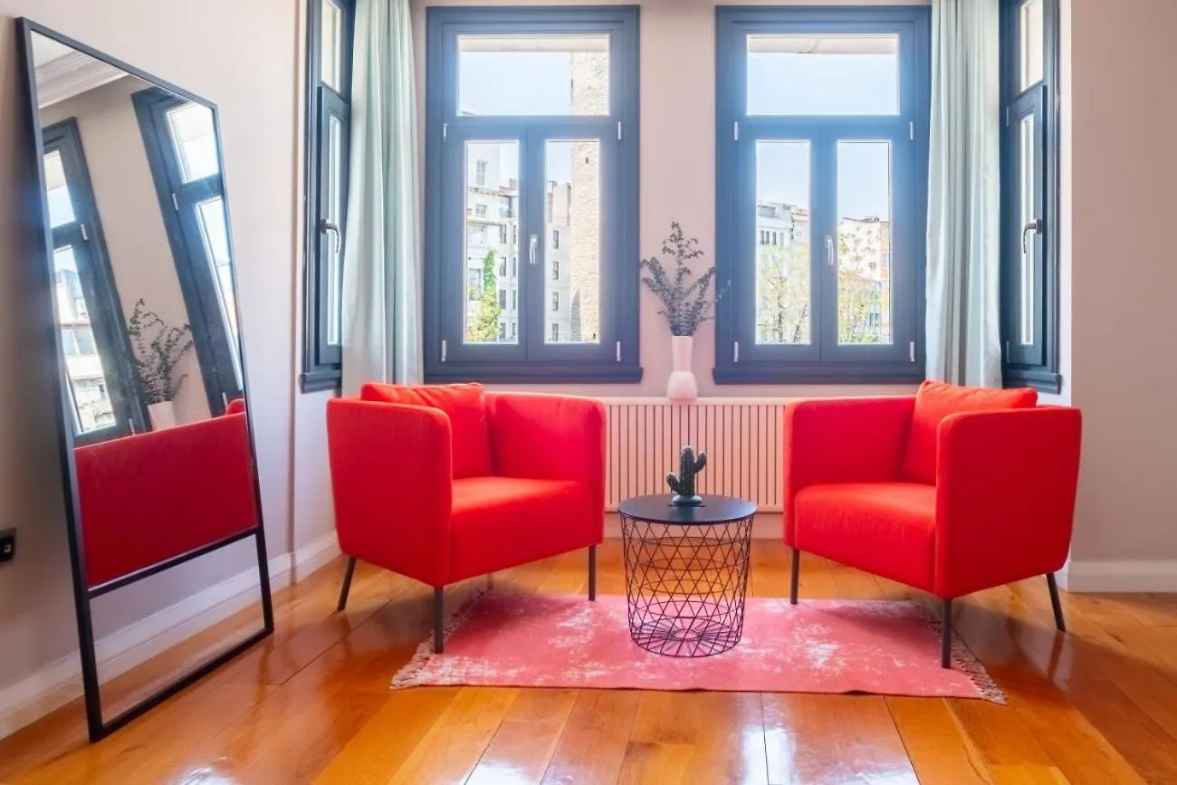 شقة Exceptional Flat With Galata Tower View In Beyoglu اسطنبول